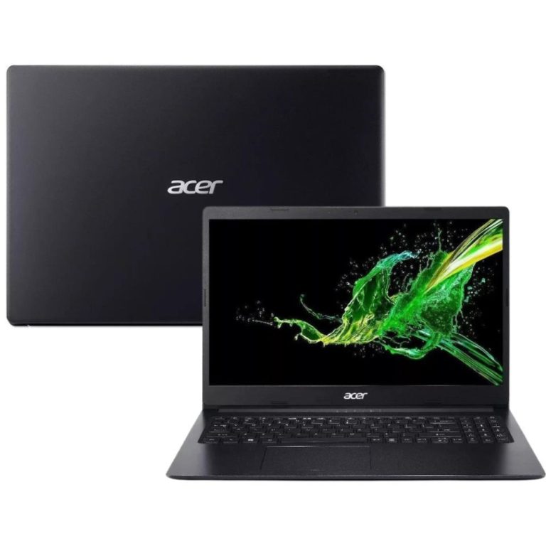 Notebook Acer A315-53-34Y4: Desempenho confiável com processador Intel Core i3 de 8ª geração, 8GB RAM e 1TB HD. Ideal para uso diário.